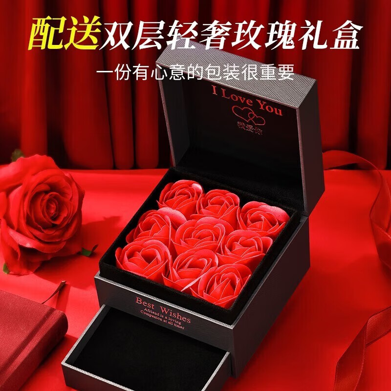 慕洛菲(MULUOFEI)和田玉项链女饰品首饰玫瑰金吊坠生日礼物送女友实用走心 有你竹够项链(免费刻字)