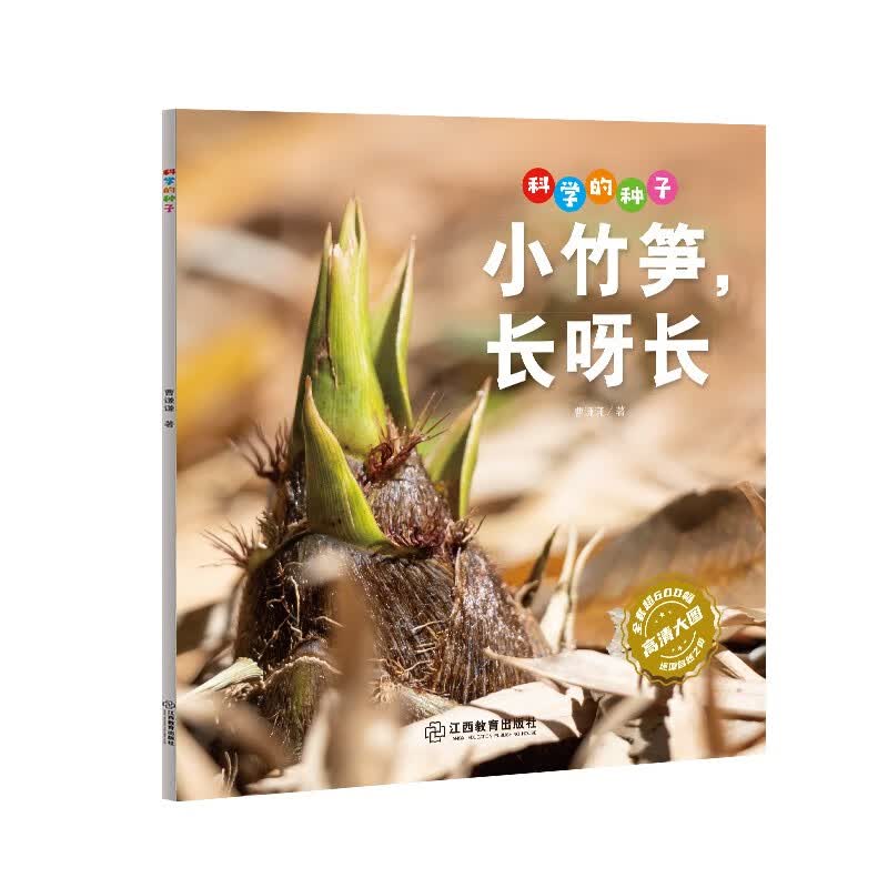 科学的种子：小竹笋，长呀长3-8岁儿童百科认识科学概念 养成科学思维 激发科学探索欲 