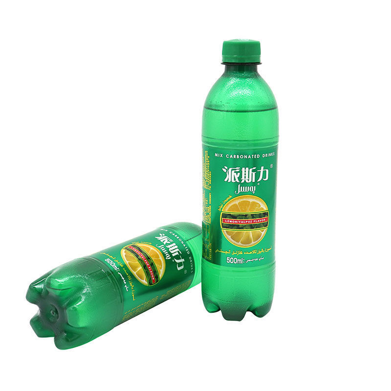 新疆派斯力柠檬薄荷味500/瓶碳酸饮汽水整箱夏季 柠檬味5瓶