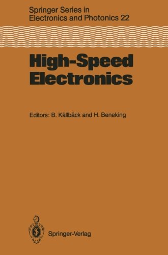 预订 high-speed electronics