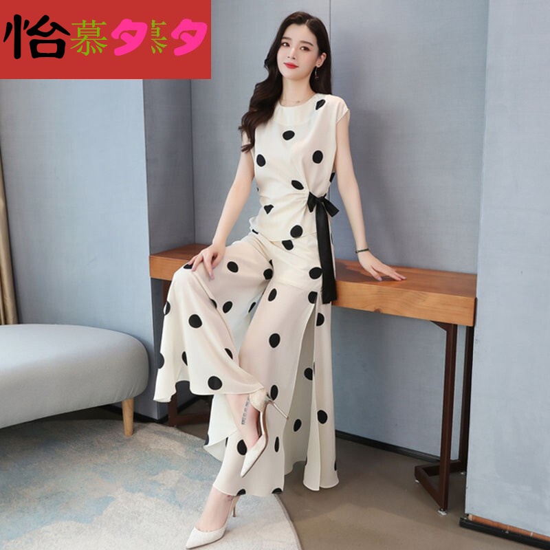 辣妹女生轻熟时髦减龄穿搭热天设计感港风小香风洋气时尚裙裤两显瘦