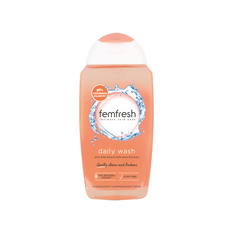 Femfresh/芳芯英国女性私处清洗液护理液洋甘菊 洗护私密 250 ML/瓶主图2