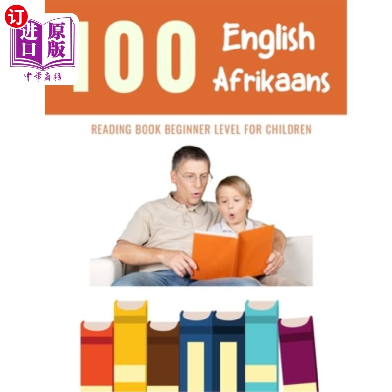 海外直订100 english - afrikaans reading book beginner level for