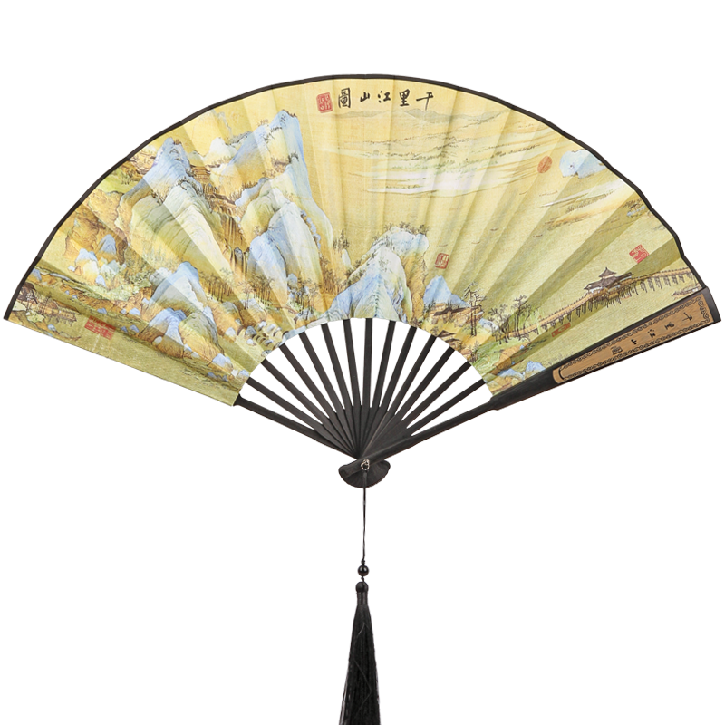 ������Ʒ��zhenzhenshangpin����������Ů�ŷ�ǧ�ｭɽ��ʽ�ŵ䲼��˿�������й���ɫ��Ʒ������ 10��ǧ�ｭɽ���+����� 79.2Ԫ