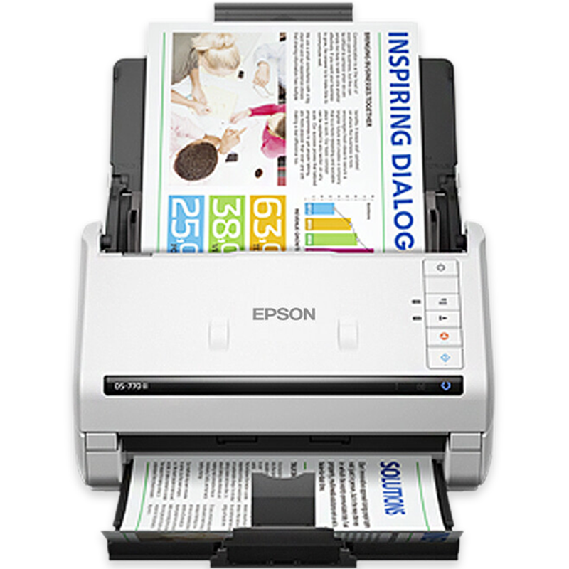 爱普生(EPSON)DS-775 A4馈纸式高速彩色文档扫描仪 支持国产操作系统/软件 扫描生成OFD格式
