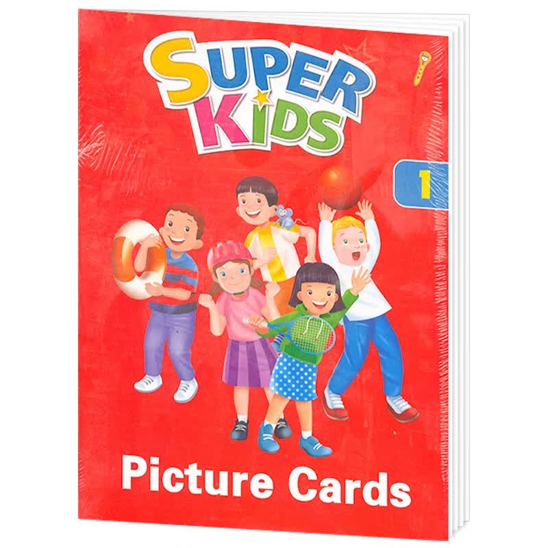 原装进口朗文培生教育出版社super kids 3rd新第三版 1 2 3 4 5 6级别 朗文新灵通少儿英语书 superkids英语教材课外英语培训sk SK 第三版教学大卡 1级