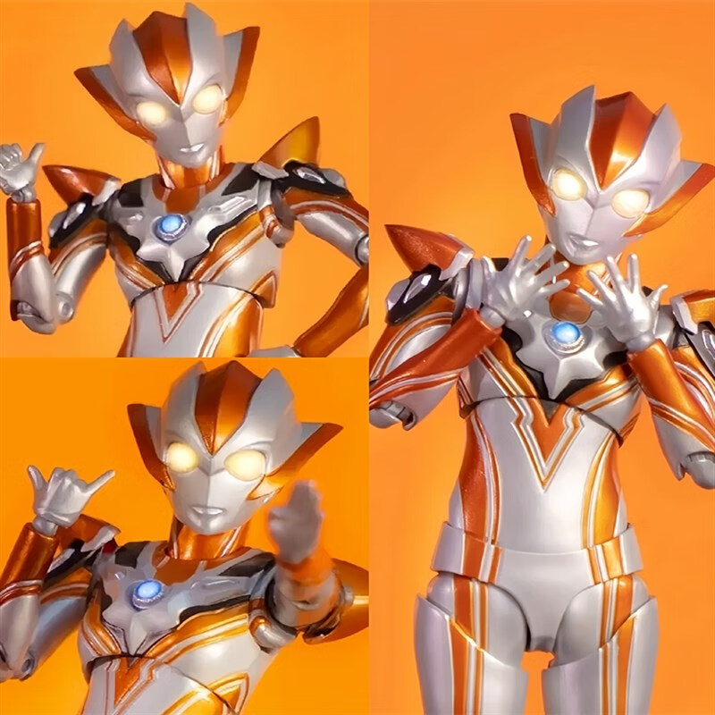 好沐音(haomuyin)shf格丽乔卡尔蜜拉奥特曼玩具超可动赛罗特利迦迪迦