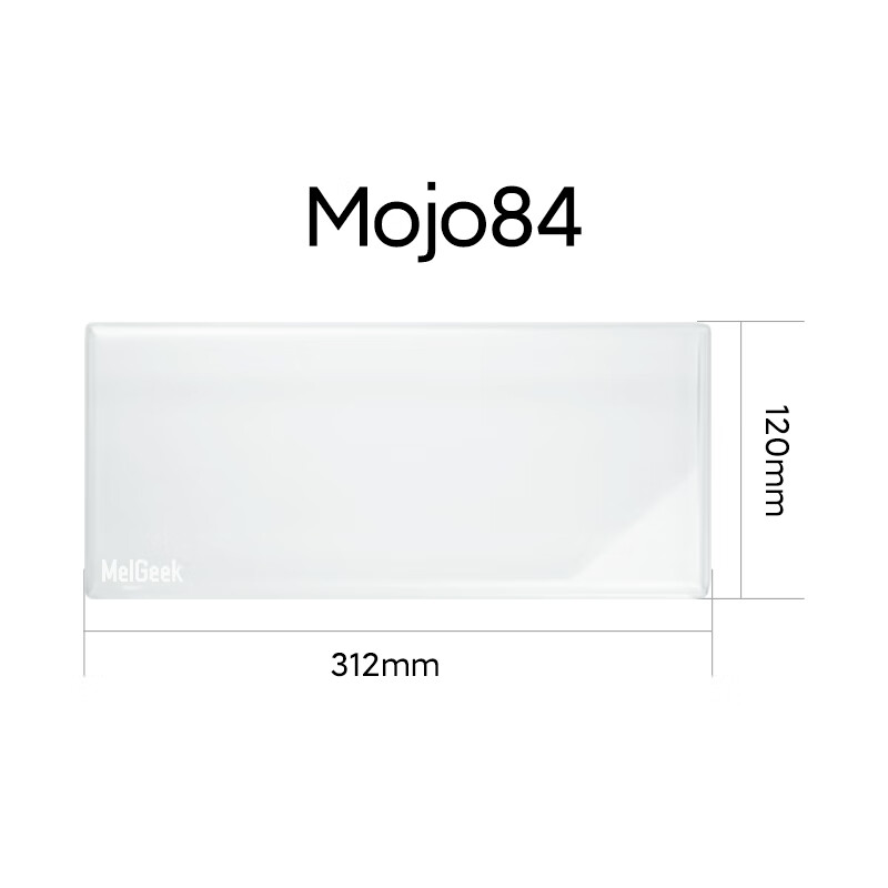 MelGeek 机械键盘防尘罩MOJO68/84亚克力防水防尘透明壳一体热弯成型 MOJO84防尘罩使用感如何?