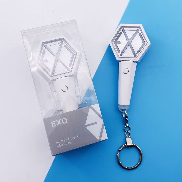 霜魄exo爱丽棒 EXO三巡 四巡演唱会第三代荧光棒爱丽棒EXO应援棒周边 钥匙扣怎么样,好用不?