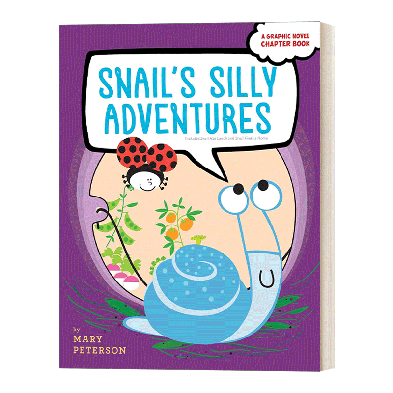 英文原版 snails silly adventures  蜗牛的愚蠢冒险 英文版 进口