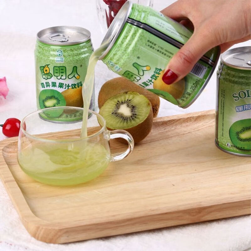 可局聪明人果汁饮料猕猴桃儿童维c有糖果汁河源和平特产奇异果汁 (250