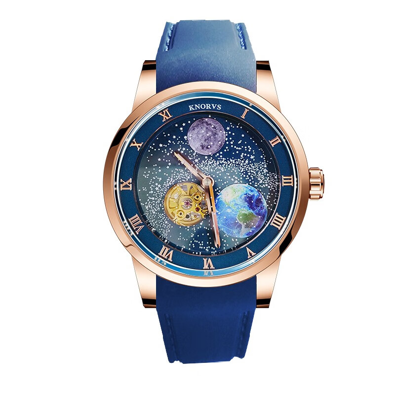 卡诺威斯星空款男士机械手表运动商务风高端大气男士腕表-2024年限量