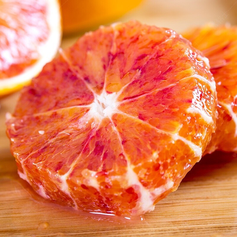 果粒果粒 万州玫瑰香橙 血橙生鲜水果重庆红心橙子单果60mm起 5斤60mm-70mm
