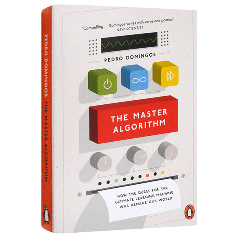 华研原版 主算法 英文原版 The Master Algorithm 比尔盖茨书单 畅销书籍 计算机科学 人工智能 英文版 进口英语书籍