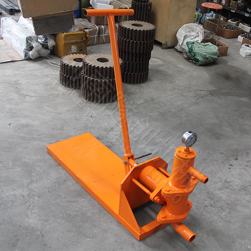 xmsj小型手动式水泥浆注浆机地下室防水堵漏灌浆机单液灰浆注浆泵 手