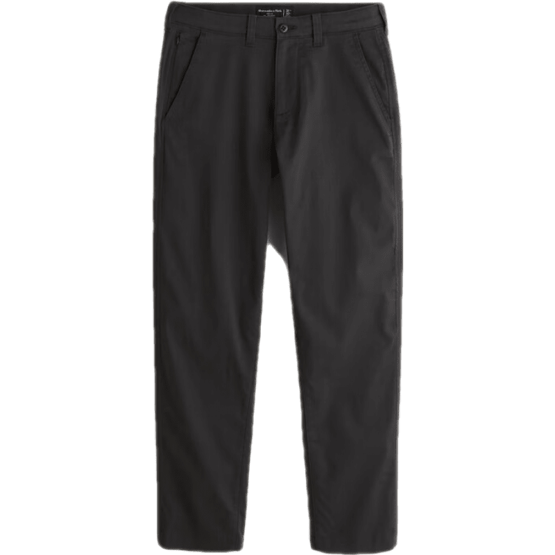 ABERCROMBIE & FITCH男裝春秋美式復古潮流寬松經典直筒奇諾褲卡其褲KI130-2617 黑色 31 /30 (175/78A)