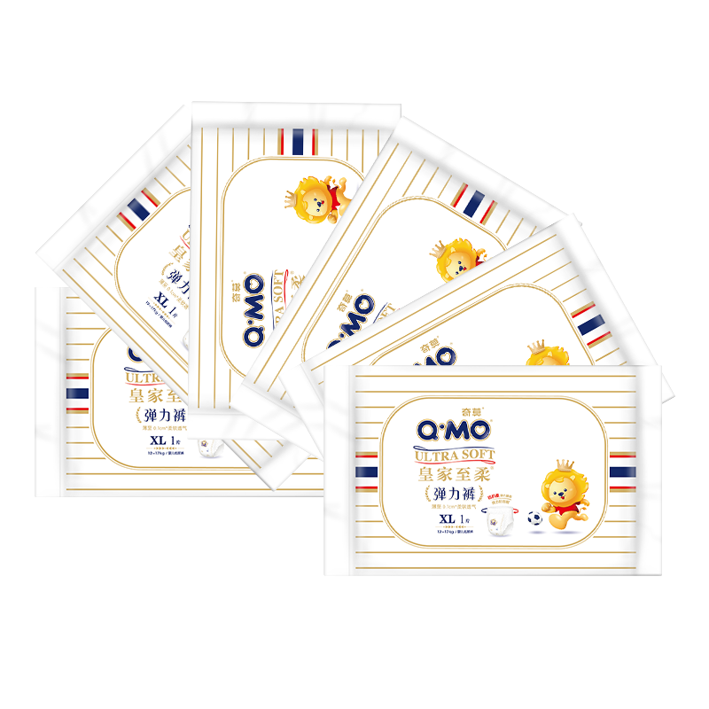 ��Ī��Q-MO���ʼ����������㵯������ʪ ����͸�������� �������� ����װ������XL��6Ƭ(12-17kg)