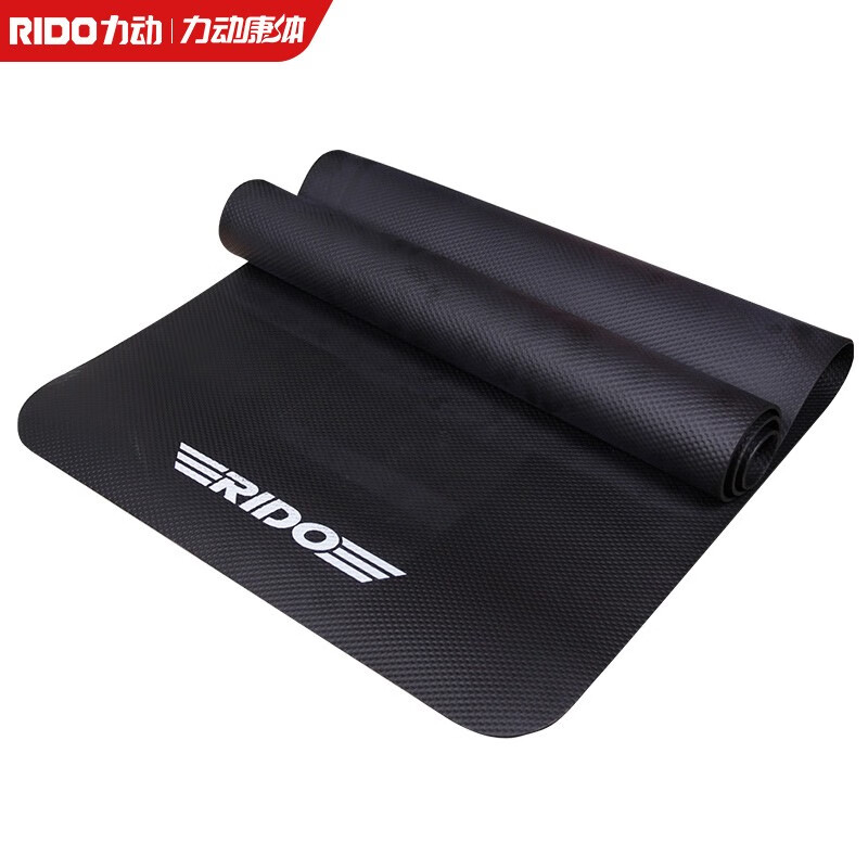 力动(RIDO)家用减震地垫跑步机垫椭圆机健身车动感单车垫 防滑运动垫子 减震垫(尺寸随机型匹配)
