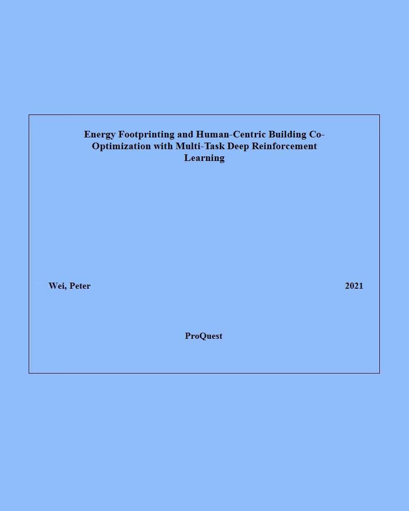 energy footprinting and human-centric building co-optimization