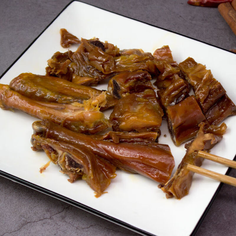 禾澹温州特产酱油鸡腊鸡酱油鸡晒鸡散装食品嚼香克 咸香