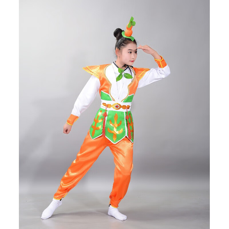 桢译葫芦娃衣服 儿童成人葫芦娃男女孩葫芦娃演出服白色衬衫长袖葫芦