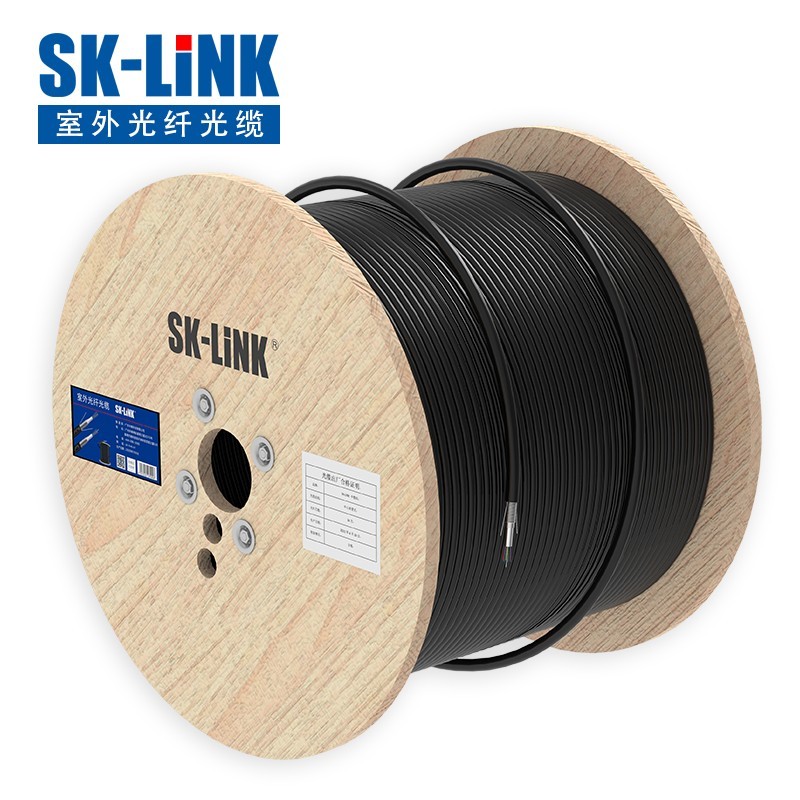 sk-link gyta/gyts-4b电信级铠装单模室外光缆 4芯层绞式室外架空