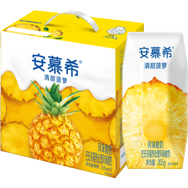 安慕希希腊风味常温酸奶清甜菠萝味价格走势与购买推荐
