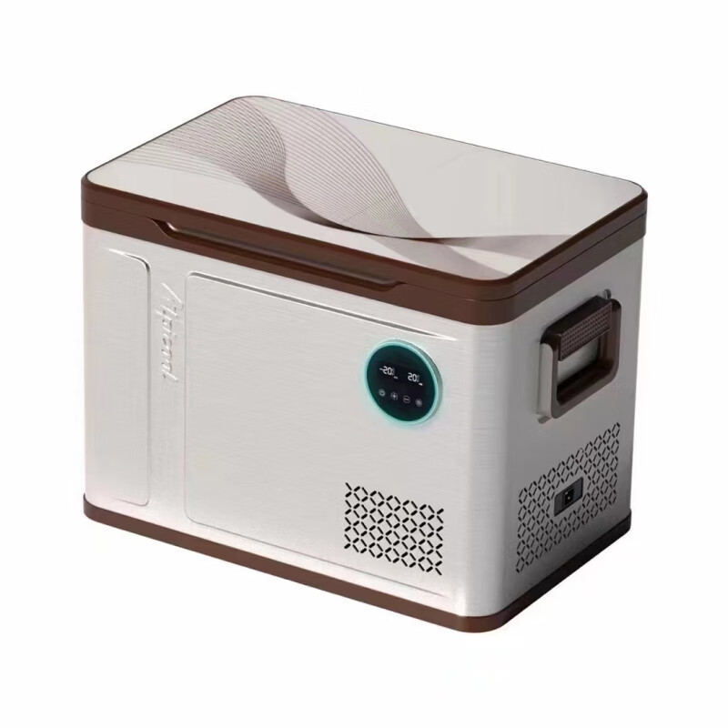 车载冰箱货创世版双门双温双控蓝牙冷藏冷冻车家两用小型冰柜  冰虎