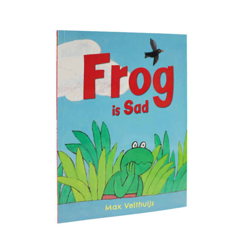 英文原版 Frog is Sad 难过的弗洛格 儿童英语启蒙绘本 睡前阅读故事书