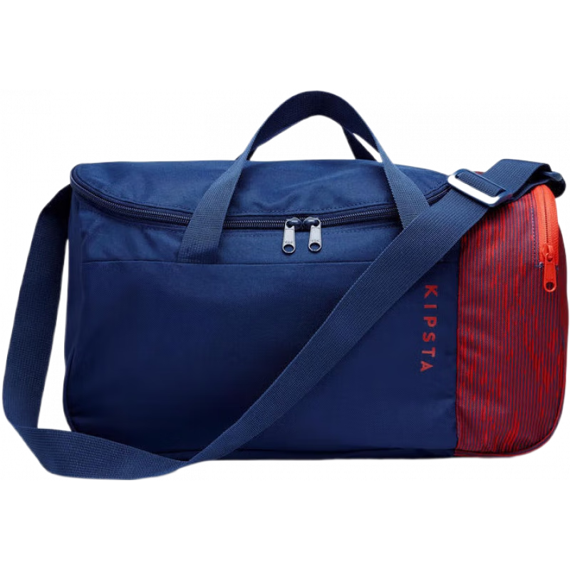 迪卡侬（DECATHLON）足球拎包20L健身包运动包返回绿茵场IVO2 20L Bag Essential - 蓝红色