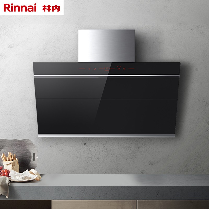 林内(rinnai)油烟机 抽油烟机吸油烟机 18m06/min侧吸式智能换气