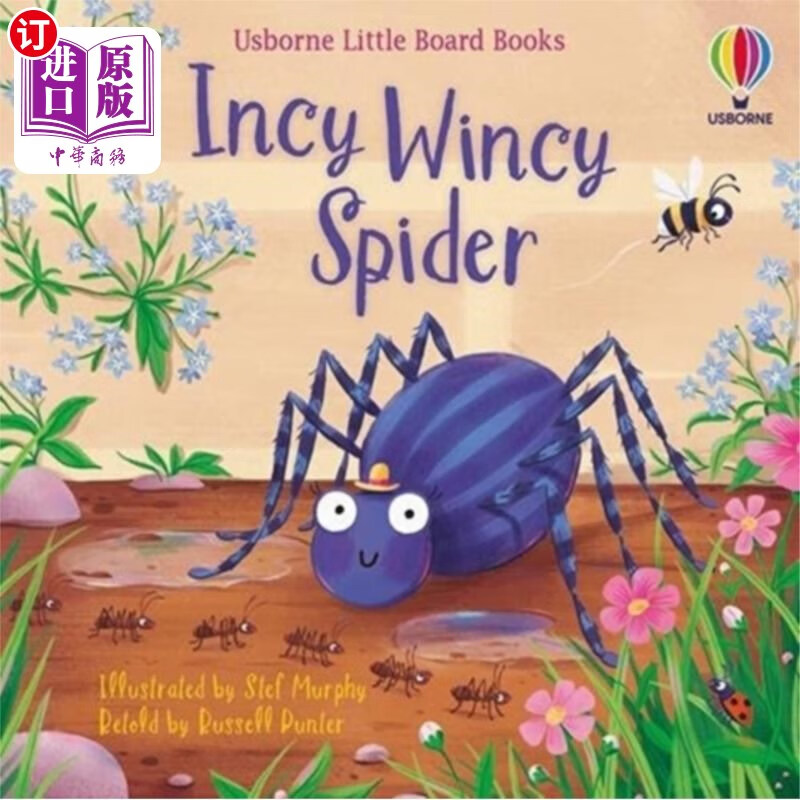 海外直订incy wincy spider 小蜘蛛