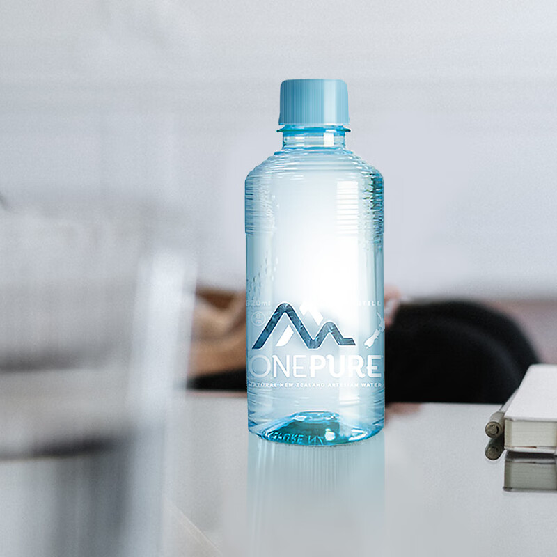 亿纯(one pure)新西兰原装进口亿纯onepure矿泉水24瓶小瓶弱碱性饮用