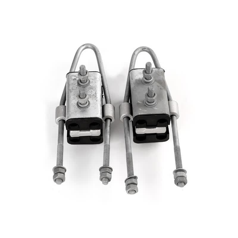 式拉杆型四芯集束绝缘耐张线夹锚固金具1kv jns-1(2芯) 导线(16-50)