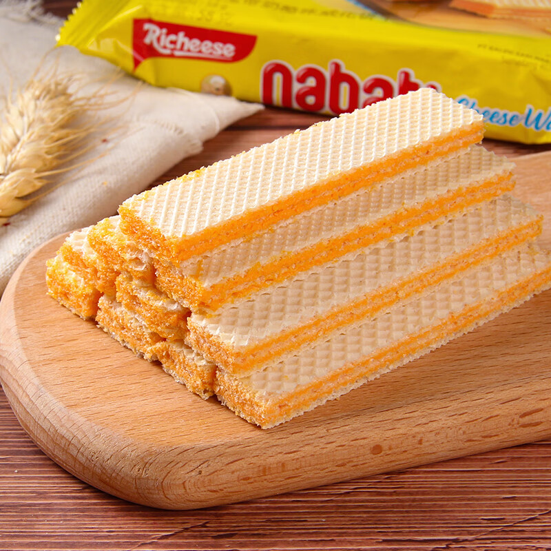 印尼进口零食威化饼干nabati纳宝帝奶酪芝士饼干 【共12包】奶酪味25g