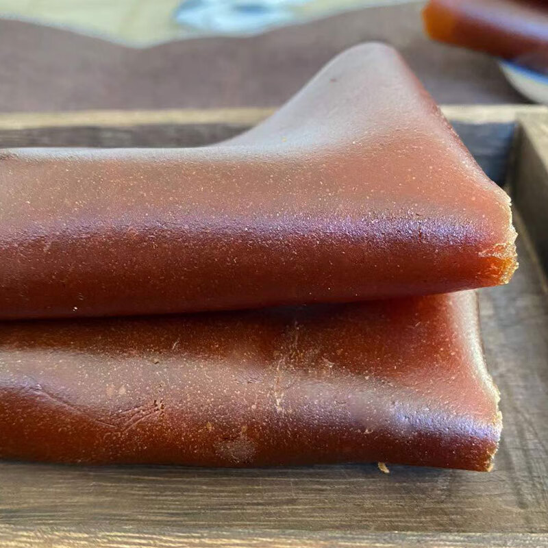 隽颜堂晋初晋北农家手撕果丹皮老式果丹皮山楂300克山西特产 300克