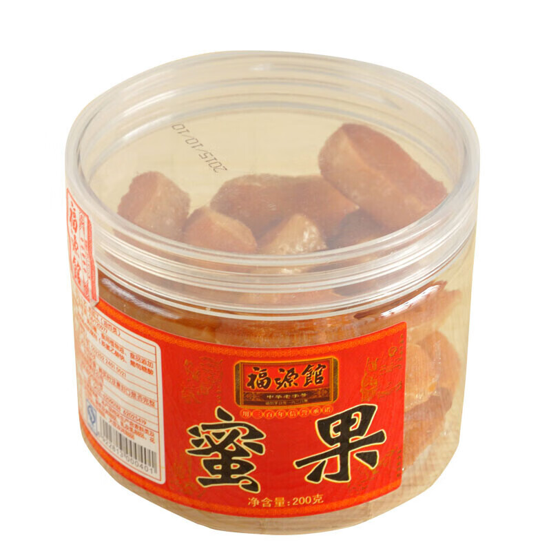 福源馆吉林福源馆食品蜜果200克东北特色麦芽糖中式糕点甜点特产