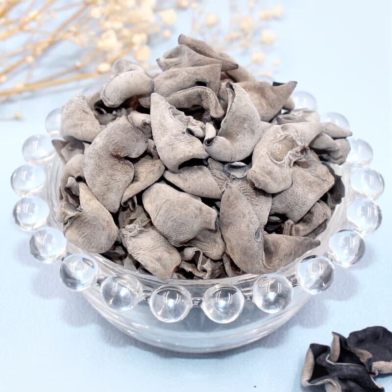 李小谷（LIXIAOGU）李小谷有機(jī)秋木耳110g罐裝黑木耳東北特產(chǎn)山珍南北干貨火鍋食材 黑木耳200g