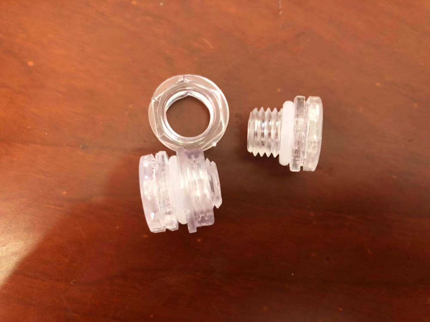 级单向自动排气阀水果酵素桶发酵桶塑料防水放气透气阀透气塞 透明色