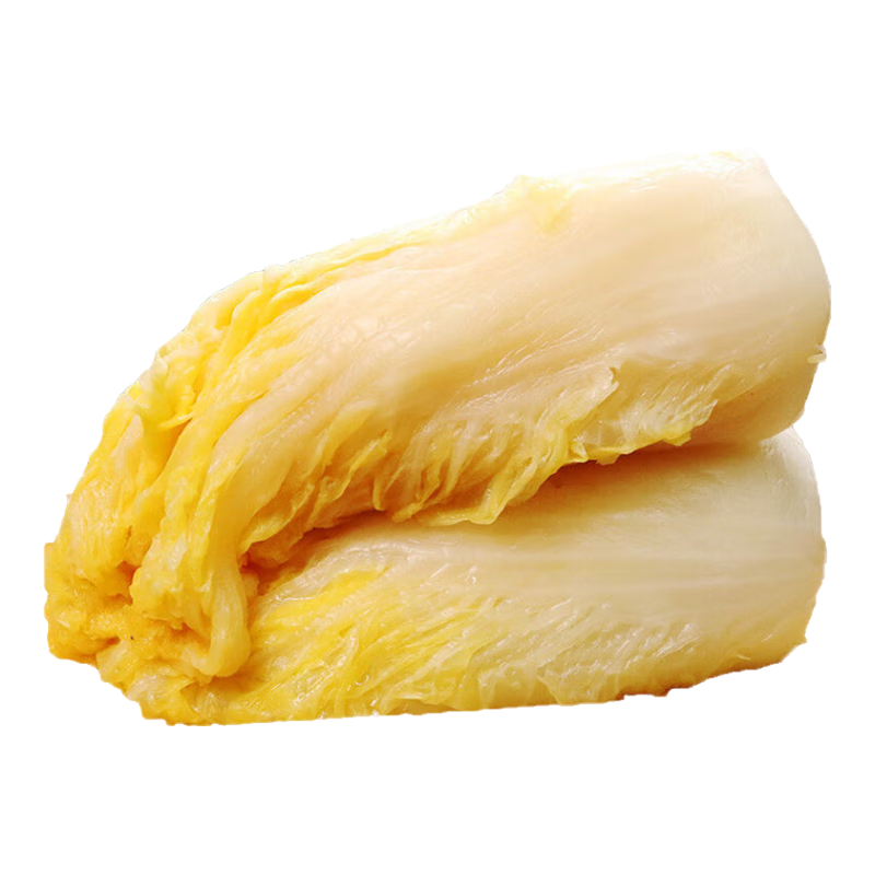 曠古農(nóng)業(yè)東北特產(chǎn)酸菜整顆 大缸腌制咸菜 真空包裝整棵酸白菜 整顆2袋共5斤