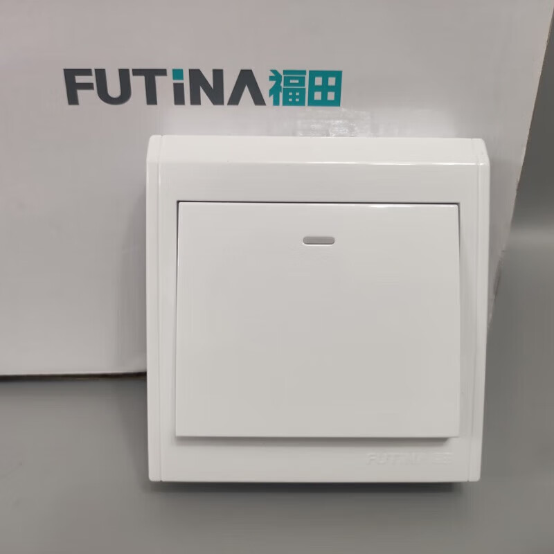m12明装开关插座福田开关插座走明线面板一开明盒空调单开5孔 五孔 一