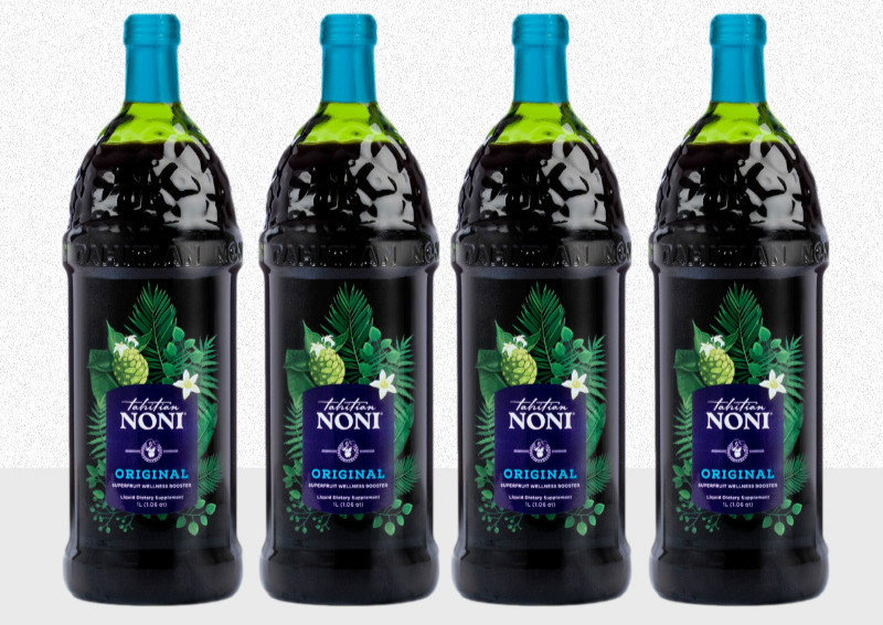 大溪地诺丽noni酵素果汁1000ml*4瓶/箱美典收录 美版大溪地诺丽1000ml