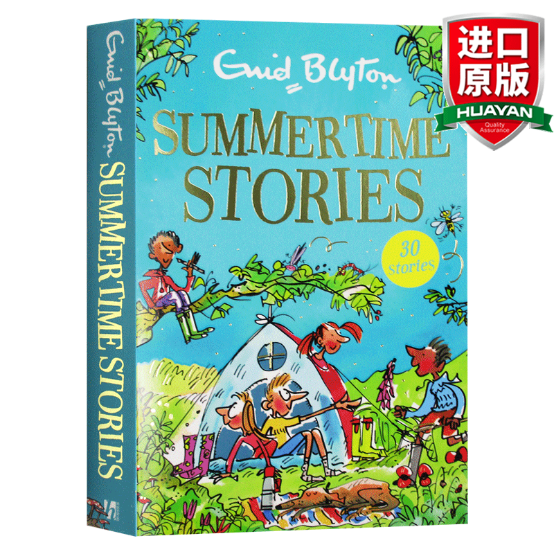 英文原版 伊妮德布莱顿夏日故事集 enid blyton summertime stories