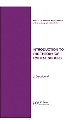 预订 高被引Introduction to the Theory of Formal Groups