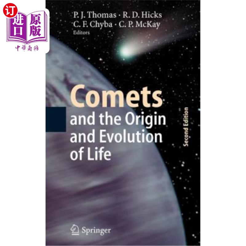 海外直订comets and the origin and evolution of life 彗星与生命的