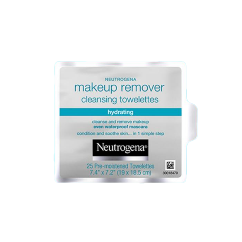 露得清(Neutrogena)保濕卸妝濕巾深層清潔溫和不刺激2214960 NO COLOR os