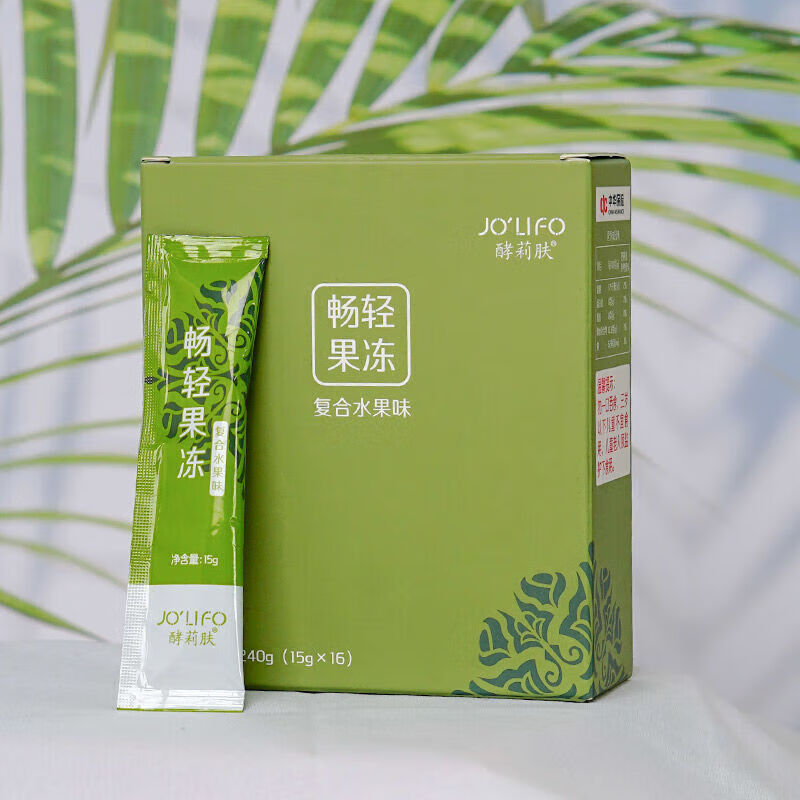 澳颜莱酵莉肤畅轻酵素果冻 果蔬植物含维生素膳食纤维孝素 15g 0盒 15