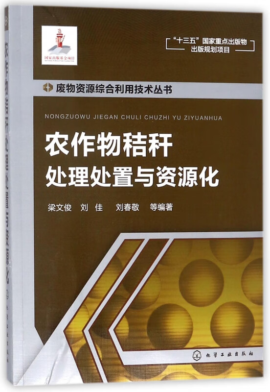 农作物秸秆处理处置与资源化/废物资源综合利用技术丛书