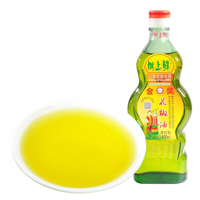 树上鲜花椒油400ml万州特产