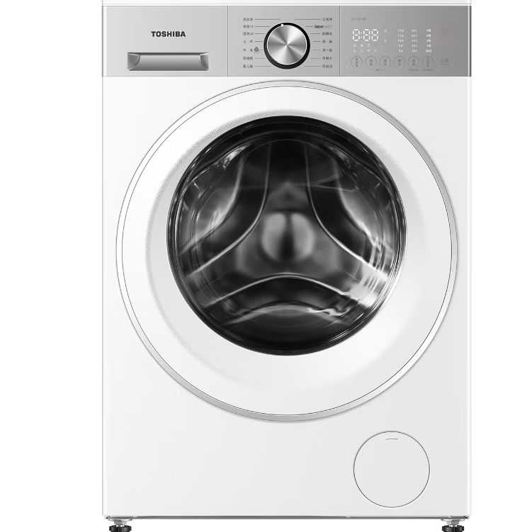 东芝（TOSHIBA）滚筒洗衣机全自动家用【玉兔2.0pro DG-10T18B】纯平全嵌10公斤大容量 以旧换新 家电国家补贴20%